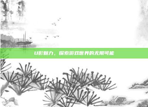 U影魅力,探索游戏世界的无限可能