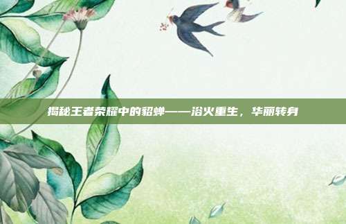 揭秘王者荣耀中的貂蝉——浴火重生,华丽转身