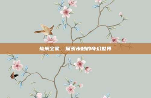 琉璃宝象,探索未知的奇幻世界