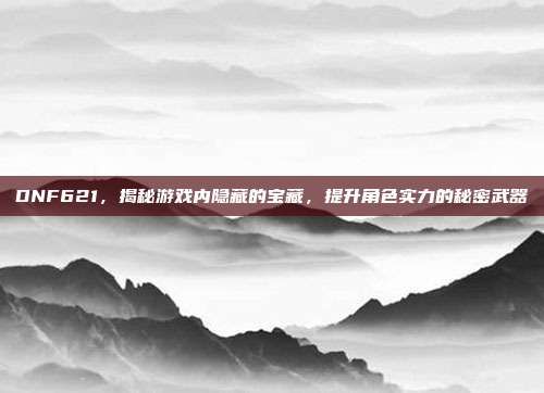 DNF621,揭秘游戏内隐藏的宝藏,提升角色实力的秘密武器