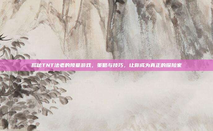 揭秘TNT法老的陵墓游戏,策略与技巧,让你成为真正的探险家