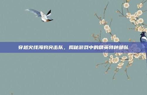穿越火线海豹突击队,揭秘游戏中的精英特种部队